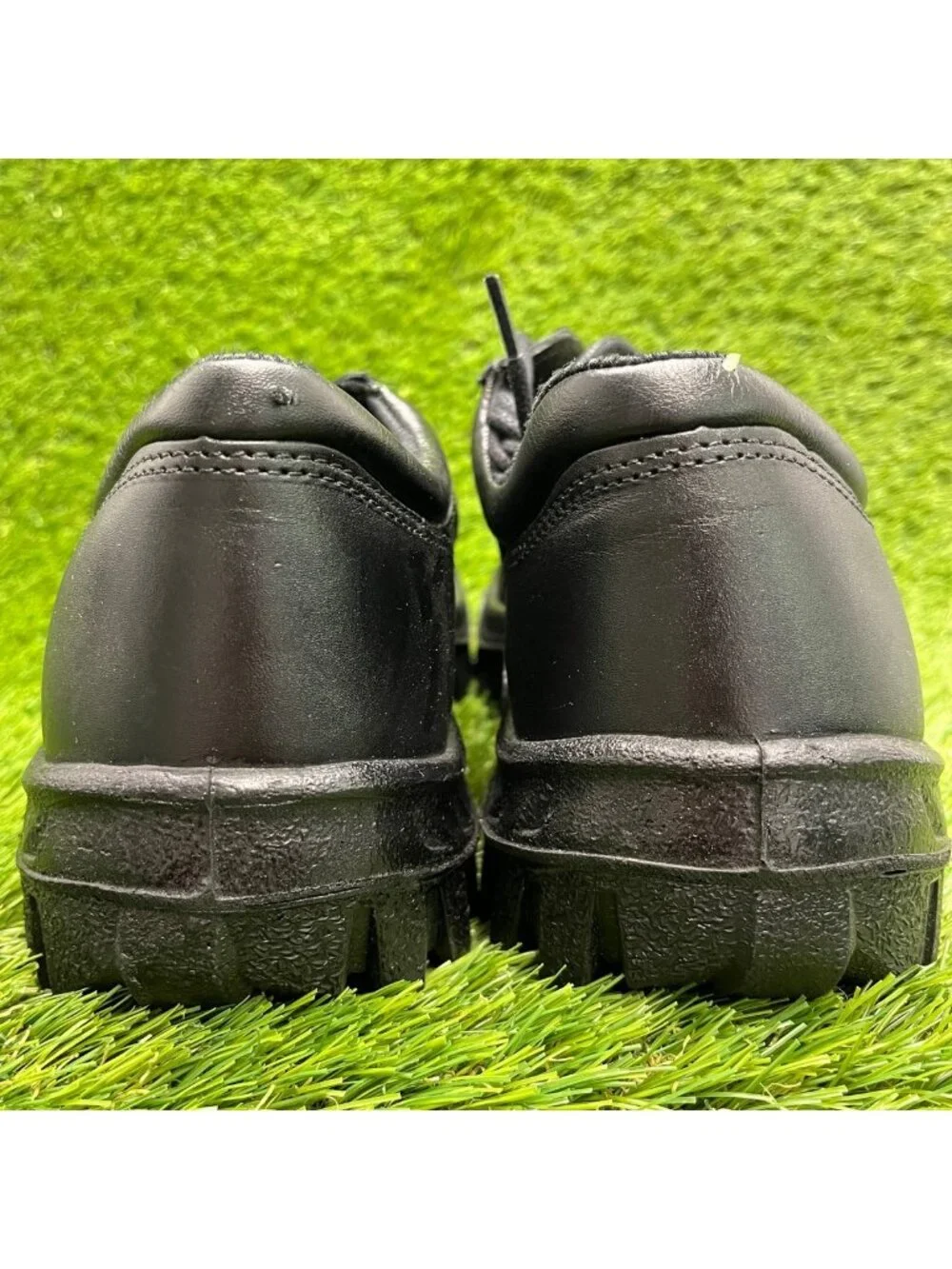 Rocky TMC 5000 Mens Size 13E Black Leather Slip-Resistant Oxford Work Shoes